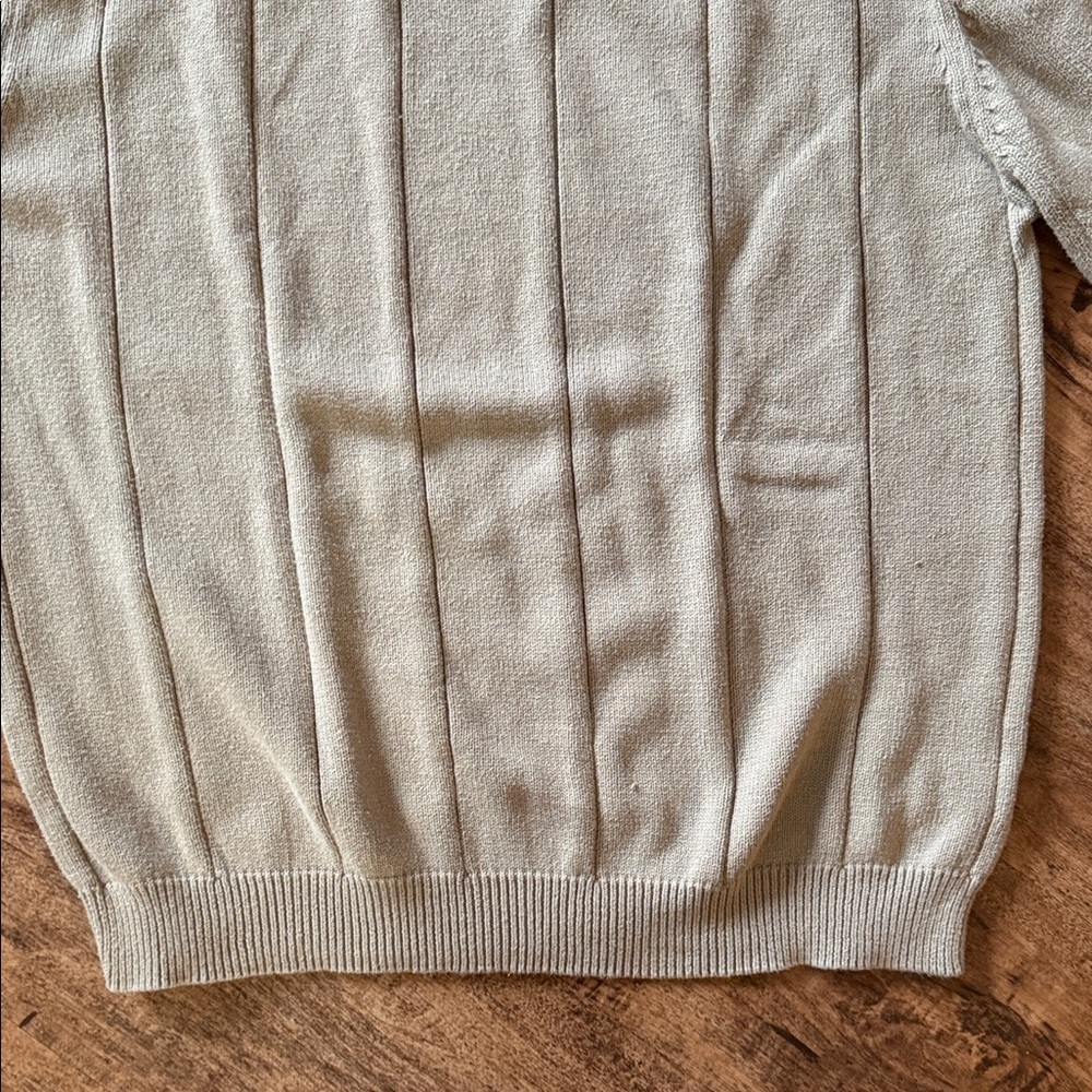 Men's Beige Sweater size XL - Picture 4 of 7